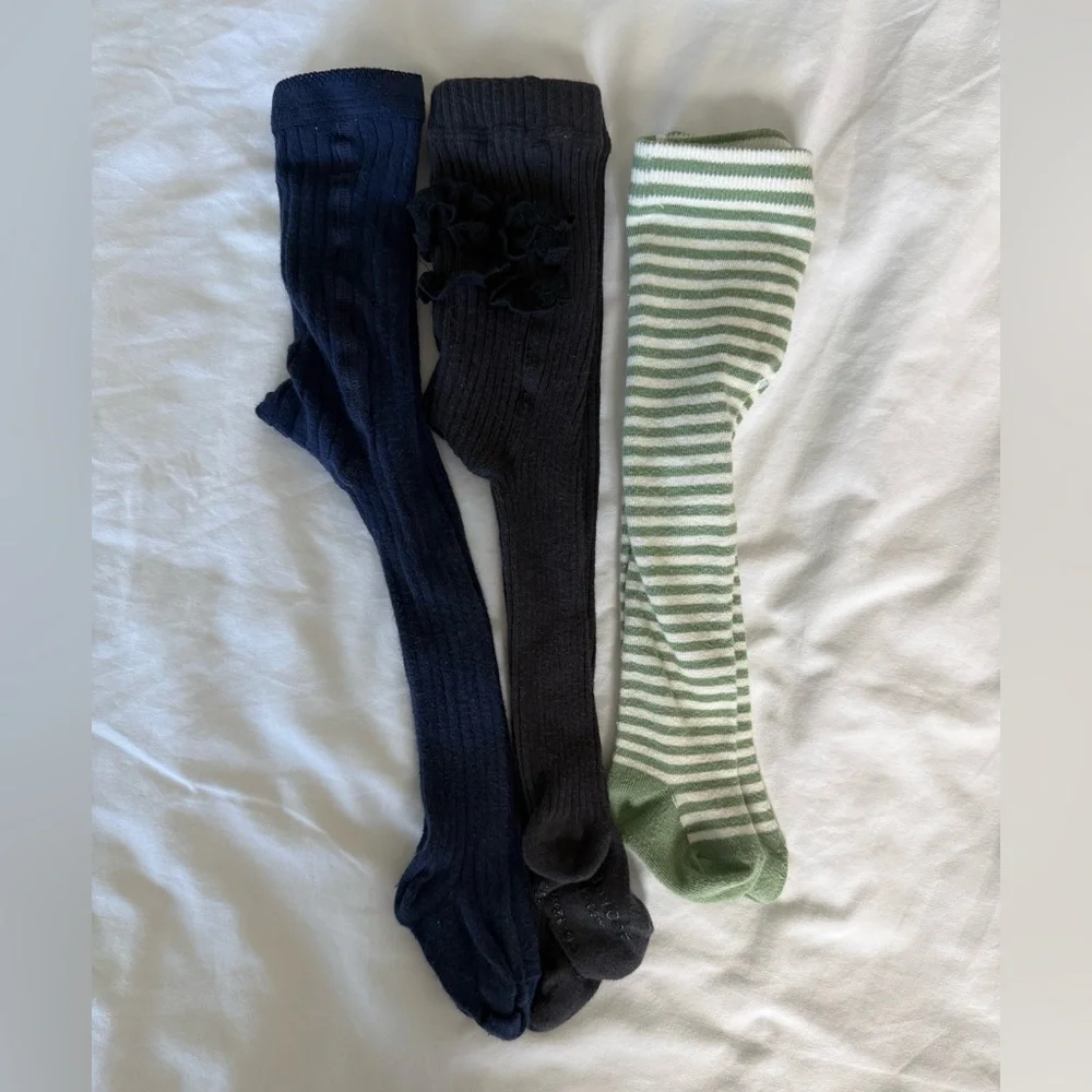 Gap Hannah Anderson Carters Baby Footed Tights Bundle